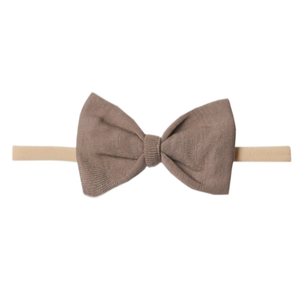 Copper Pearl Baby Bows: Stylish Headbands for Baby Girls, Premium Soft and Stretchy Baby Headbands, Perfect for Newborns, Trendy Designs - Gobi