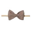 Copper Pearl Baby Bows: Stylish Headbands for Baby Girls, Premium Soft and Stretchy Baby Headbands, Perfect for Newborns, Trendy Designs - Gobi view 1