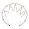 BLESSUME Halo Crown Mary Goddess Headband Women Halloween Costume Headpiece (White 1) view 1