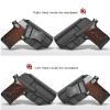 Amberide SIG P938 IWB Holster, Kydex-Boltaron Inside Waistband Holster for SIG Sauer P938 9mm Pistol, Secure Retention, 030 Adjustable Cant view 2