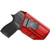 Amberide Sig P320 Carry/Compact/M18 IWB Holster,Kydex-Boltaron Inside Waistband Fit Sig P320 Carry Compact M18 9mm/.40,Secure Retention,Quick Draw,030 Cant view 1
