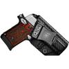 Amberide Sig P238 IWB Holster,Kydex-Boltaron Inside Waistband Fit Sig P238 .380 ACP,Secure Retention,Quick Draw,030 Adjustable Cant view 1