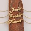 HUAN XUN Alaina Name Necklace Personalized for Women Stainless Steel Pendant Jewelry Gift for Mother Day Birthday Christmas view 2