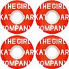 Girl Skateboards Sans Conical Skateboard Wheels - 56mm 99a (Set of 4) view 1