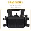 VISMIX Tactical Chest Rig, Adjustable&Detachable Molle Chest Rigs view 2