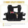 VISMIX Tactical Chest Rig, Adjustable&Detachable Molle Chest Rigs view 3