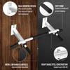 Yes4All Wall Mounted Pull Up Bar/Chin Up Bar - White view 3