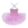 Freebily Little Big Girls Sequins Glittering Sleeveless Ballet Tutu Dress Modern Dance Camisole Gymnastic Leotard Pink 8-10 view 2