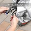 Bicycle Accessories Bike Cover Bike Rain Cover 190T Nylon Waterproof Anti Dust Rain UV with Lock-Holes Storage Bag Bicycle Accessories Bike Parts (Size : Small) view 4