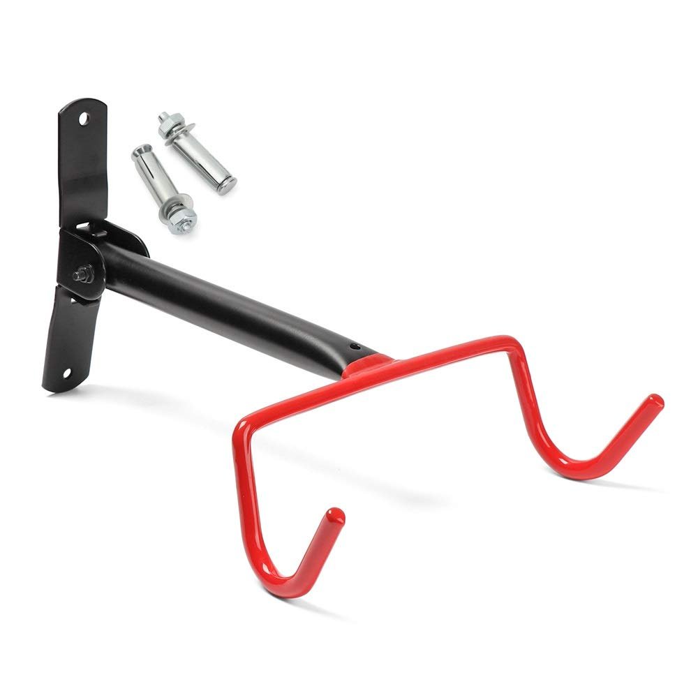 Bicycle Accessories Universal Wall Mount Bicycle Foldable Storage Rack Bike Hanging Holder Garage Save Space Hook Cycling Accessories Bike Parts
