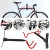 Bicycle Accessories Universal Wall Mount Bicycle Foldable Storage Rack Bike Hanging Holder Garage Save Space Hook Cycling Accessories Bike Parts view 2