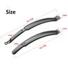 SJHY Bicycle Accessories Mudguard Wings Bicycle Mudguard Blocking Riding Outdoor Bike Fenders Road Front Mountain Bike Rear Defender Bike Parts view 2
