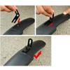 SJHY Bicycle Accessories Mudguard Wings Bicycle Mudguard Blocking Riding Outdoor Bike Fenders Road Front Mountain Bike Rear Defender Bike Parts view 4