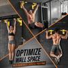 Yes4All Wall Mounted Pull Up Bar/Chin Up Bar - Orange view 4