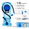 Mothybot 3L 2L 1.5L Hydration Bladder, Upgraded Leak Proof 50OZ/ 70OZ/ 100OZ 3 Liter Water Reservoir for Most Hydration Pack Replacement with Quick Release Insulated Tube & Auto Shut-Off Valve Outdoor view 2