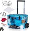 45QTW Cold Bastard Rugged+ CAMO Ocean Large Wheels Best Premium Ice Chest Cooler Accessories Free S&H view 1