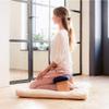 ZCBYBT Folding Meditation Stool, Portable Foldable Perfect Kneeling Stool, Ergonomic Yoga Stool, Suitable for Prayer, Yoga, Seiza, Tea Ceremony and Healthier Sitting Postures 45x19x19cm view 2