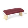 ZCBYBT Folding Meditation Stool, Portable Foldable Perfect Kneeling Stool, Ergonomic Yoga Stool, Suitable for Prayer, Yoga, Seiza, Tea Ceremony and Healthier Sitting Postures 45x19x19cm view 3