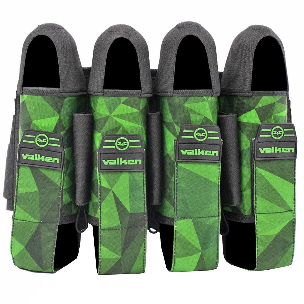 Valken Paintball Fate GFX 4+3 Harness (Polygon Green)