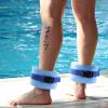 ZHIPANG 4 Pack Foam Swim Aquatic Cuffs,Swimming Weights Water Aerobics Float Sleeves Fitness Exercise Set,Ankles Arms Belts with Quick Release Buckle for Swim Fitness Training view 3