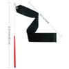 FAZHBARY Black Rhythmic Gymnastics Wands Praise Dancing Streamers for Kids Baton Twirling Talent Shows Artistic Dancing, 2 Pack view 2