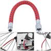 2 Pcs Bike Pump Tube, Bicycle Pump Tube Bike Pump Extension Hose Bicycle Pump Replacement Hose for Road Mountain Bike(silver ) view 4