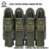 Valken Alpha 4 Pod Paintball Harness (Green Camo) view 2