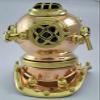 Mini Diving Divers Helmet U.S Navy Mark V Brass Nautical Handmade Brass & Copper view 2