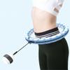 Smart Fitness Hula Hoop, with 360-degree Automatic Rotating Ball to Increase The Weight and Detachable Adjustable Fitness Ring, Suitable for Beginners, Children and Adults/Blue/L view 2