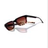 Hawkers One Uptown - Sunglasses Womens and Mens - Trendy Sunglasses - 100% UV400 Protection (Carey Black Terracota) view 3