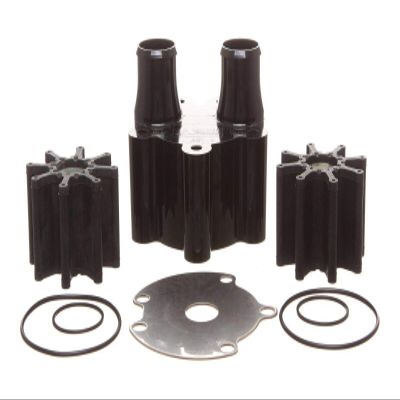 Mercruiser Sea Water Pump Body & 2 Impellers Bravo Replaces 46-807151A14