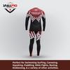 SPALL PRO US Power Long Sleeve Rashguard -Full Sleeve Shirt with Bottom- Compression Training Rash Guard for MMA, BJJ, No-Gi and Gi Jiu-Jitsu (Brown/Black, X-Large) view 3