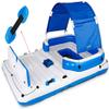 PVC Strap Handle Patches for SUP Paddleboard &Inflatable Boats Kayak Seat Strap for Dinghy Canoe and Boat PVC Armrest in 2 pcs (Blue) view 4
