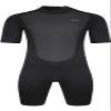 Typhoon Junior Storm 3/2mm Shorty Wetsuit - Black - Easy Stretch - Unisex - Flatlock Seam Construction view 1