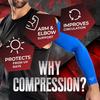 Bucwild Sports Baseball Arm Sleeve Youth & Adult 1 Pair | Football Basketball Cycling Tennis view 2