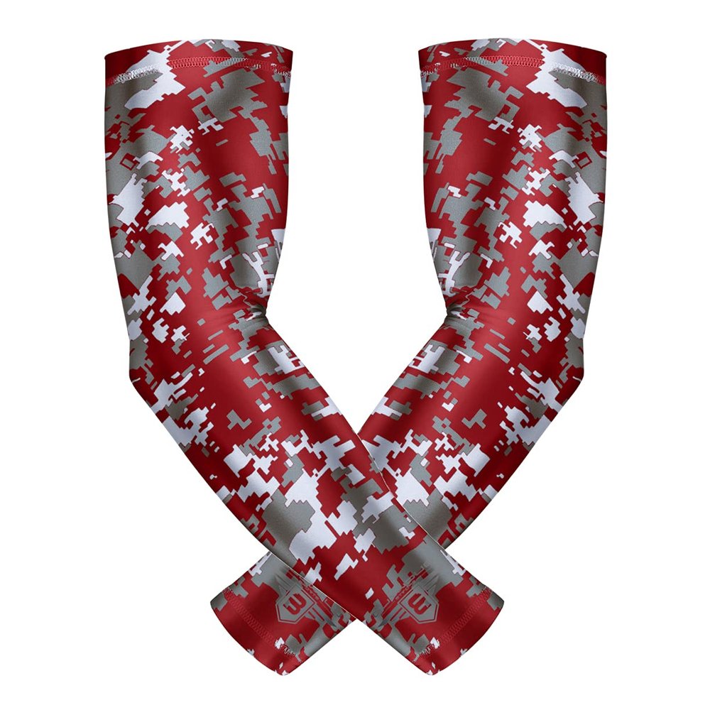Bucwild Sports Baseball Arm Sleeve Youth & Adult 1 Pair | Football Basketball Cycling Tennis