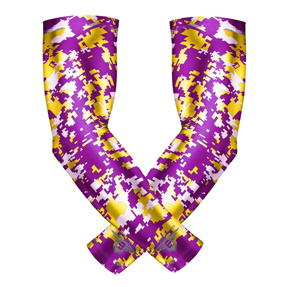 Bucwild Sports Baseball Arm Sleeve Youth & Adult 1 Pair | Football Basketball Cycling Tennis