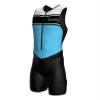 Sparx Sports Sparx Mens Premium Triathlon Suit Padded Triathlon Tri Suit Race Suit Swim Bike Run Small, ClassicBlue view 1