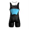 Sparx Sports Sparx Mens Premium Triathlon Suit Padded Triathlon Tri Suit Race Suit Swim Bike Run Small, ClassicBlue view 4