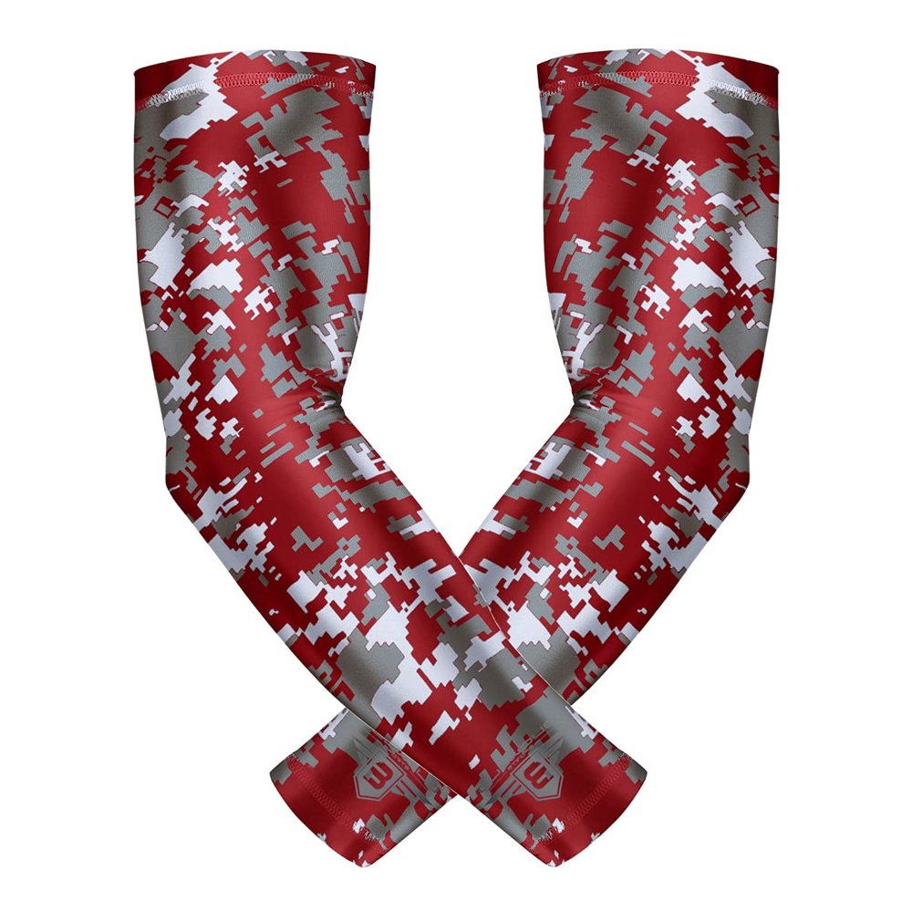 Bucwild Sports Baseball Arm Sleeve Youth & Adult 1 Pair | Football Basketball Cycling Tennis