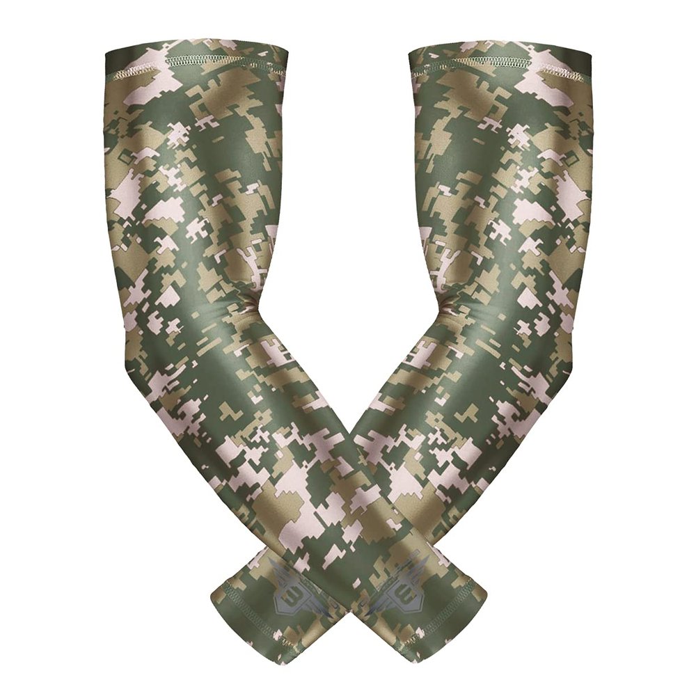 Bucwild Sports Baseball Arm Sleeve Youth & Adult 1 Pair | Football Basketball Cycling Tennis