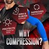Bucwild Sports Baseball Arm Sleeve Youth & Adult 1 Pair | Football Basketball Cycling Tennis view 2