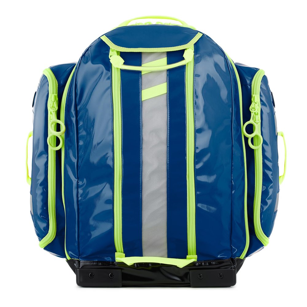 Statpacks New G3+ Load N Go, Medic Backpack Fixed Wing Jump Bag, Close-Quarter Quick Access EMS Bag for Firefighters, Police, Trainers, and Rescue (Blue)
