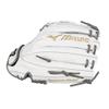 Mizuno GMVP1200PF4W MVP Prime Fastpitch Softball Glove 12", Tartan Web, Left Hand Throw, WHITE-GREY view 3