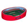 StadiumSpot Oval Dog Bed (Ole Miss, Medium) view 1