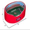StadiumSpot Oval Dog Bed (Ole Miss, Medium) view 2