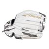 Mizuno GMVP1150PF4W MVP Prime Fastpitch Softball Glove 11.5", T Web, Left Hand Throw, WHITE-GREY view 3