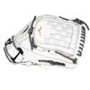 Mizuno GMVP1200PF4W MVP Prime Fastpitch Softball Glove 12", Tartan Web, Right Hand Throw, WHITE-GREY view 3