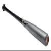 Mizuno MZP 243 Pro Limited Maple Wood Baseball Bat, Grey-Black, 33 inch view 2