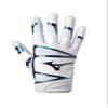 Mizuno F-257 Women's Softball Batting Glove, White-Iridescent, X-Large view 1